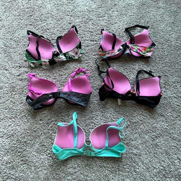 Victoria’s Secret Pink Push Up Bra Bundle Size 34B - Picture 4 of 6
